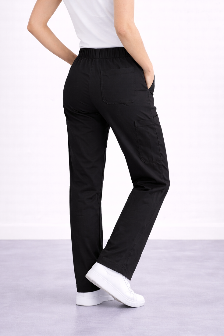 Uniforme Clínico Completo - Mujer - Negro