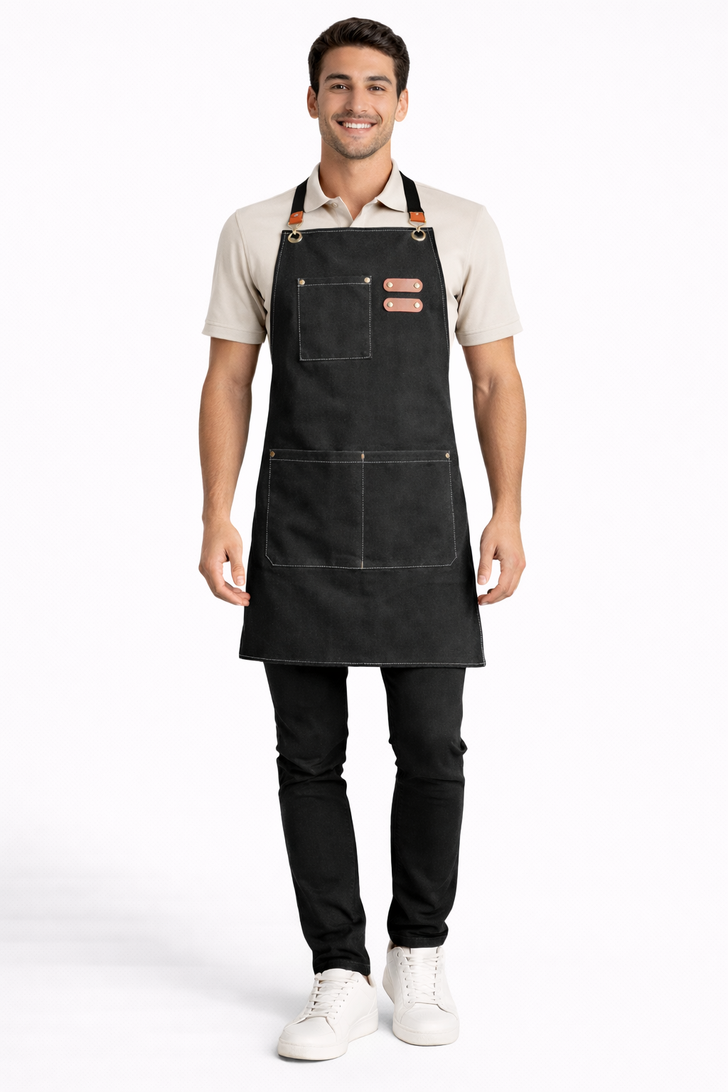 Pechera Lona - Gris Oscuro