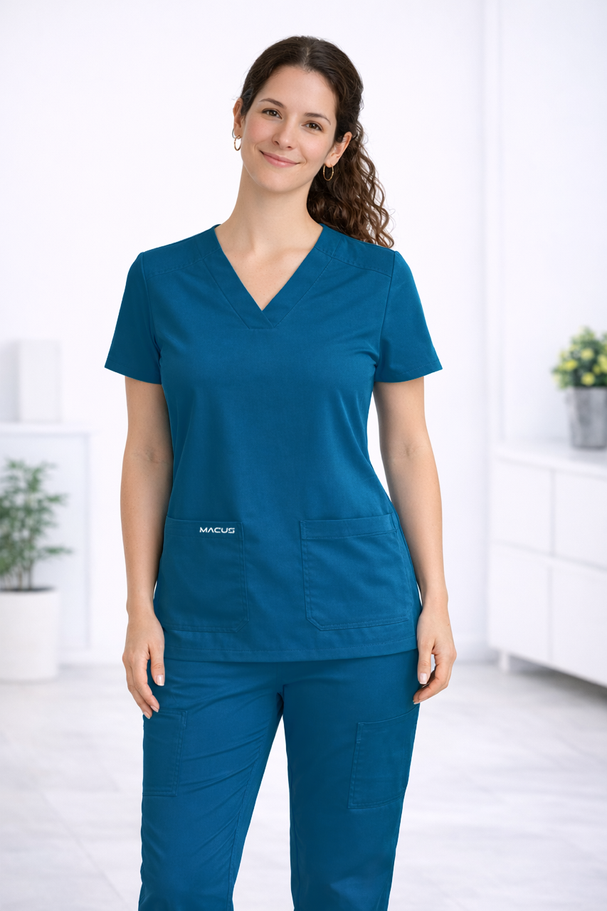Uniforme Clínico Completo - Mujer - Caribean Blue