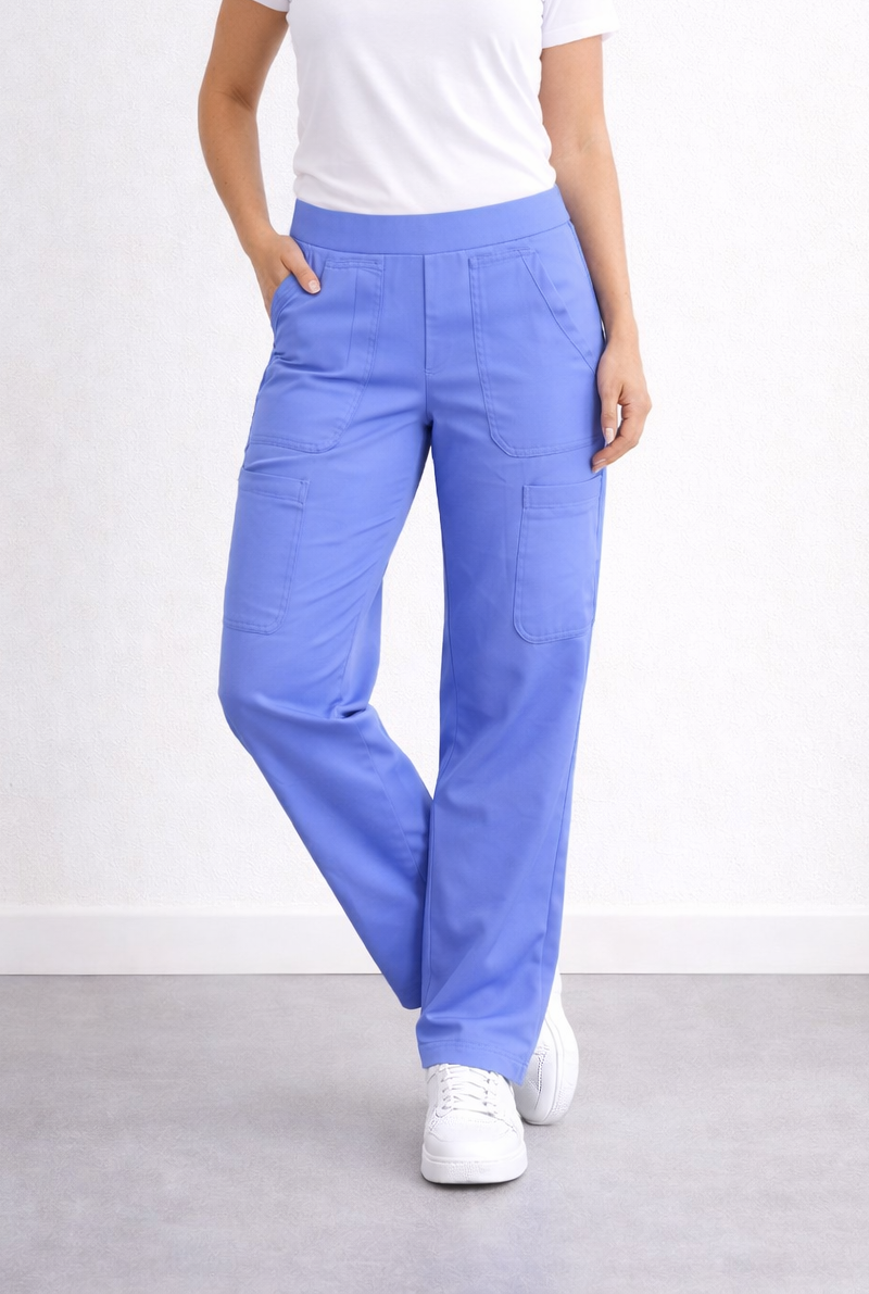 Pantalón Clínico Mujer - Celeste