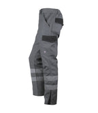 Pantalón Cargo Gabardina Bicolor con cinta